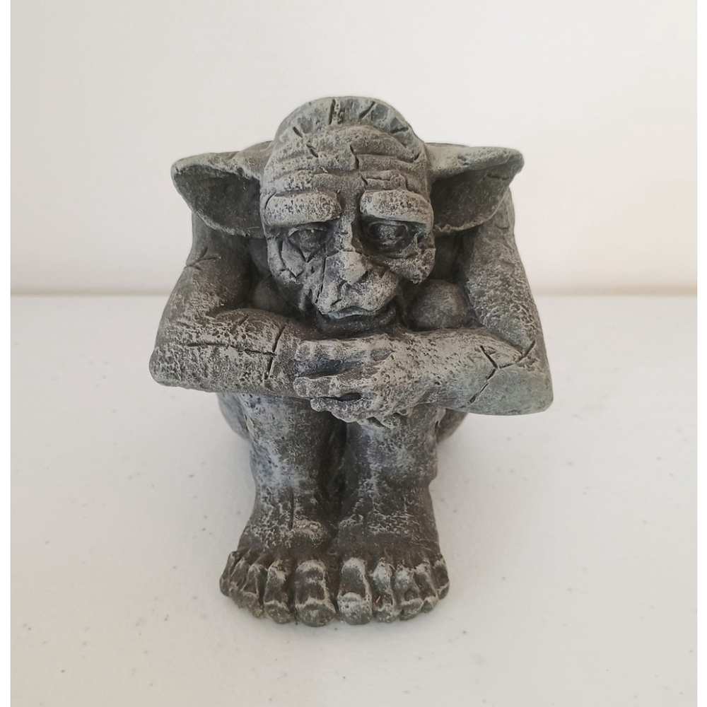 Vintage 1996 Signed UDC Larry Miller Gothic Gargoyle Resin Figurine